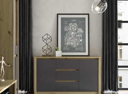Möbel Holz Schränke Sideboard Kommoden Massive Kommode Anrichte Schrank Neu